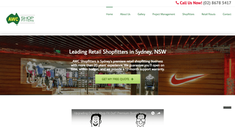 Shopfitters Sydney