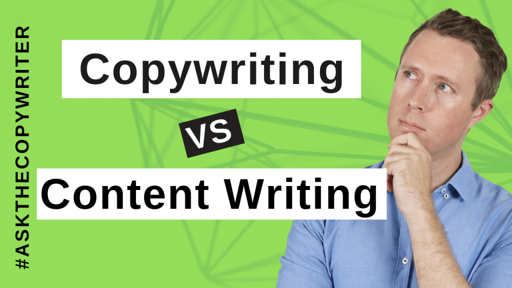 Copywriting vs content writing