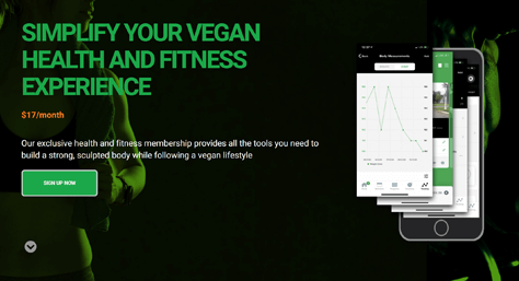 Vegan health and fitness experience