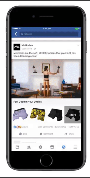 facebook ad copy examples 